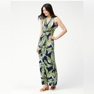 Tommy Bahama Fiesta Palm Tambour Maxi Dress